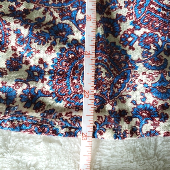 J. Crew Fleur Top in Floral Linen, Size Large - Picture 13 of 13